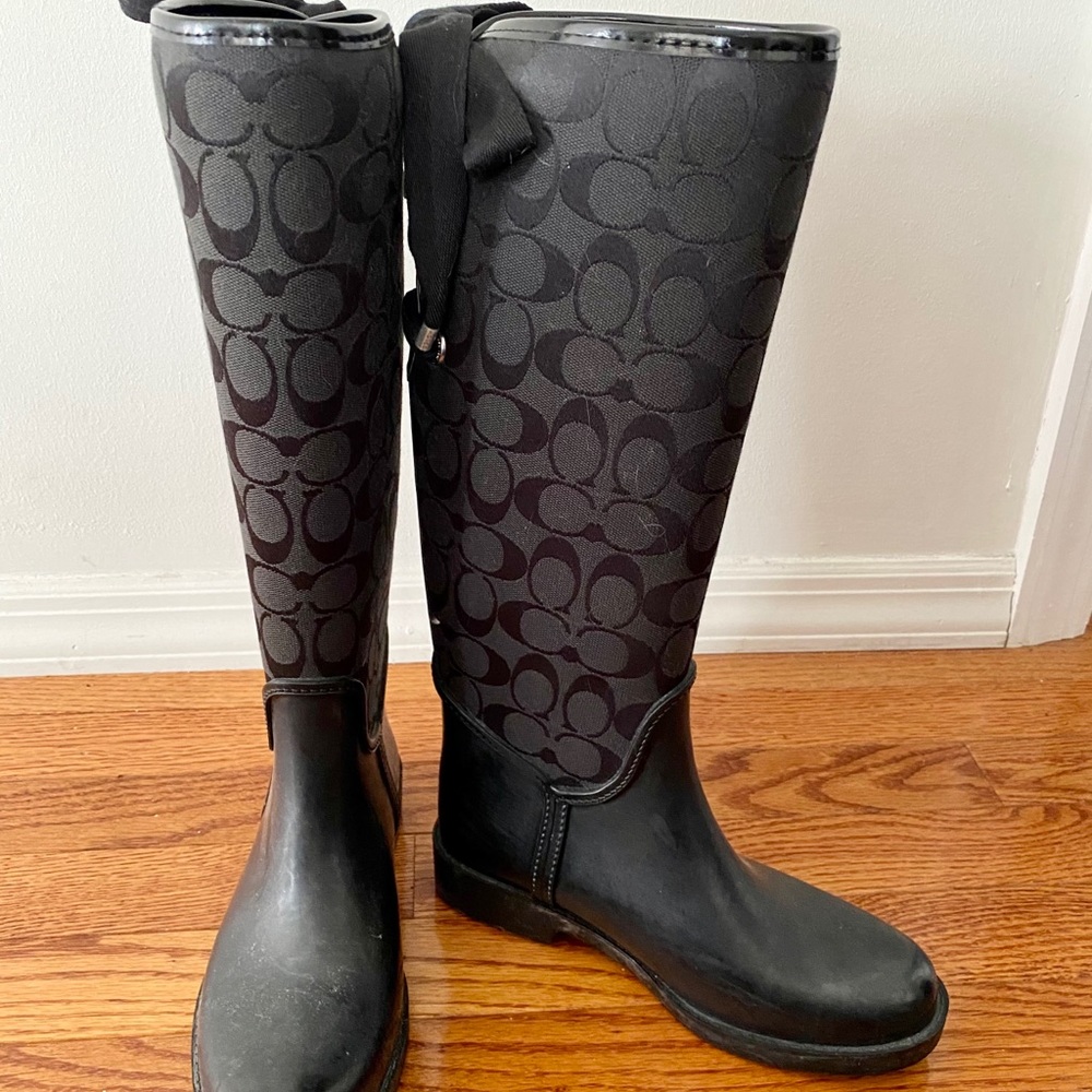Coach Rainboots